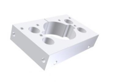 RI-0233 Heckrohrspannflansch hinten