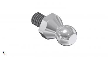 KB030406 Kugelbolzen M3x4 / 6mm lang