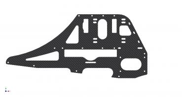 TDF-0201 CFK-Chassis - oben