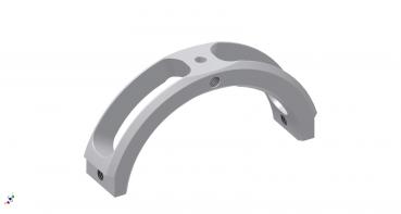 TDF-0645 Nickservo-Zahnstangenführungshalter