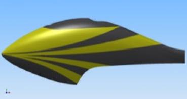 TDR-II-0301b Haube GFK
