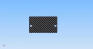 TDR-II-0601b Flybarless Auflage CFK