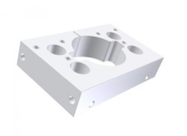 RI-0233 Heckrohrspannflansch hinten