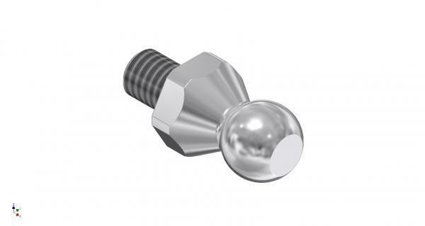 KB030406 Kugelbolzen M3x4 / 6mm lang