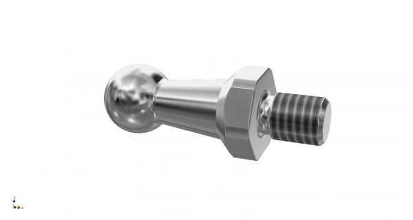 KB030409 Kugelbolzen M3x4 / 9mm lang