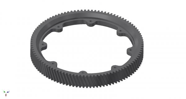 TDF-0416 Rotorwellenzahnrad