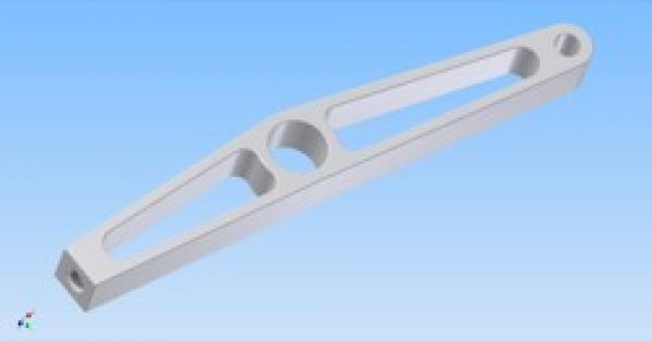 TDR-II-0839a Heckservo Umlenkhebel vorne