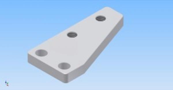 TDR-II-0839m Heckservohalter