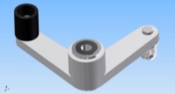 TDR-II-0939 Umlenkhebel komplett